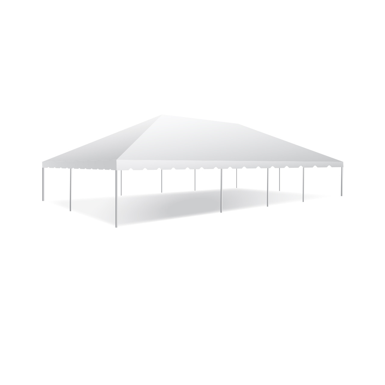 30' x 50' Classic Series Frame Tent, 1 Piece Tent Top, Complete