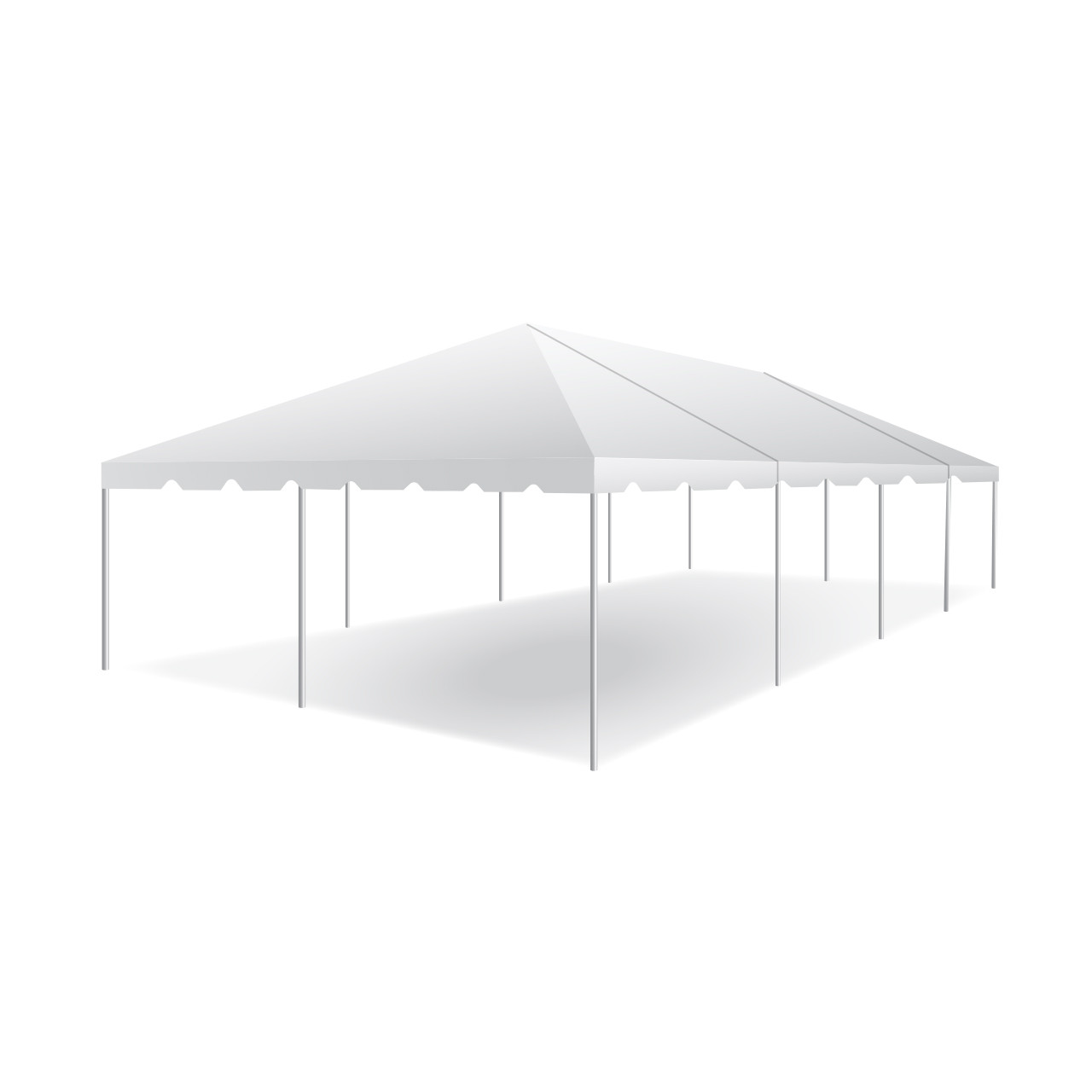 20 x 40 Classic Series Frame Tent, Sectional Tent Top, Complete