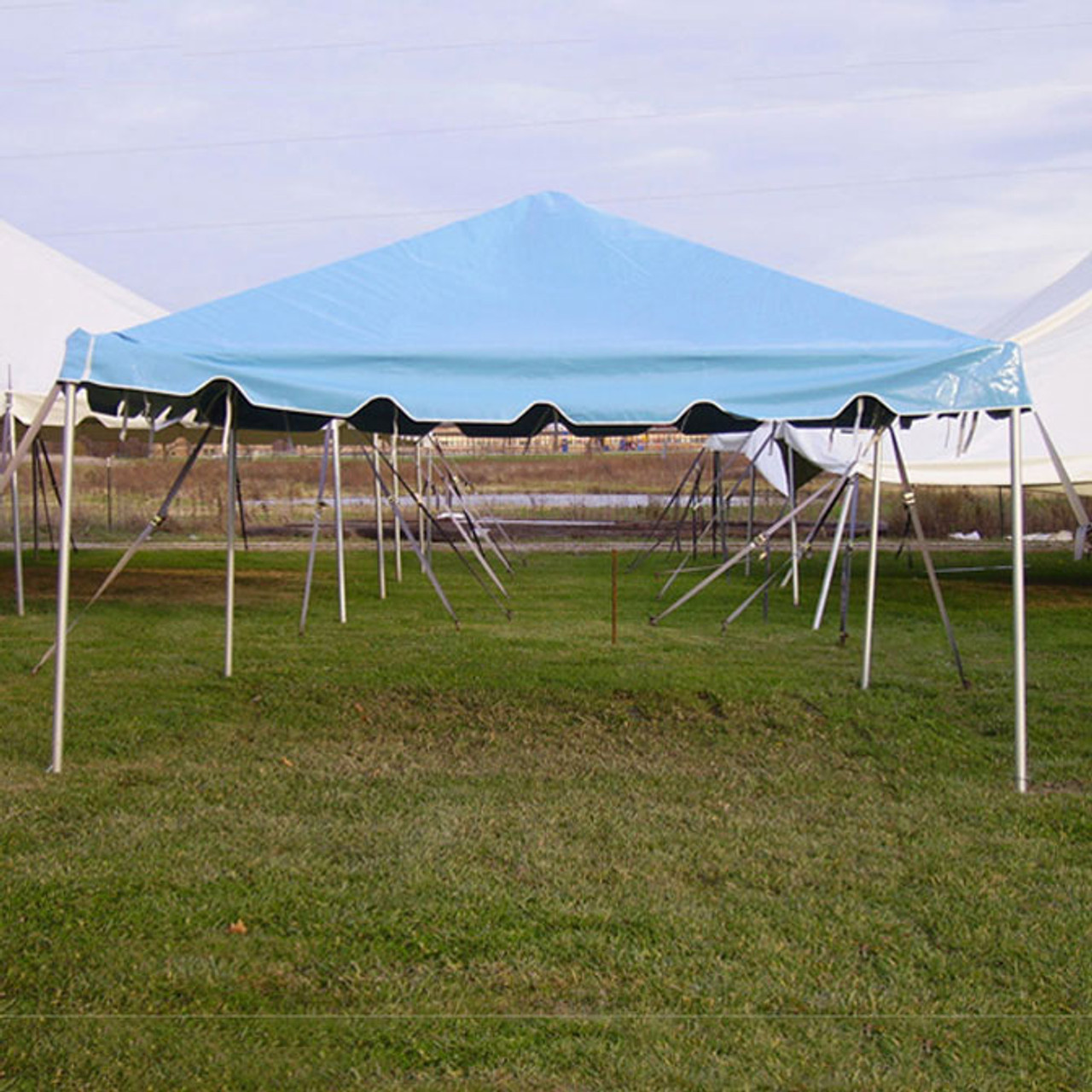 15 x 15 Classic Series Frame Tent, 1 Piece Tent Top, Complete