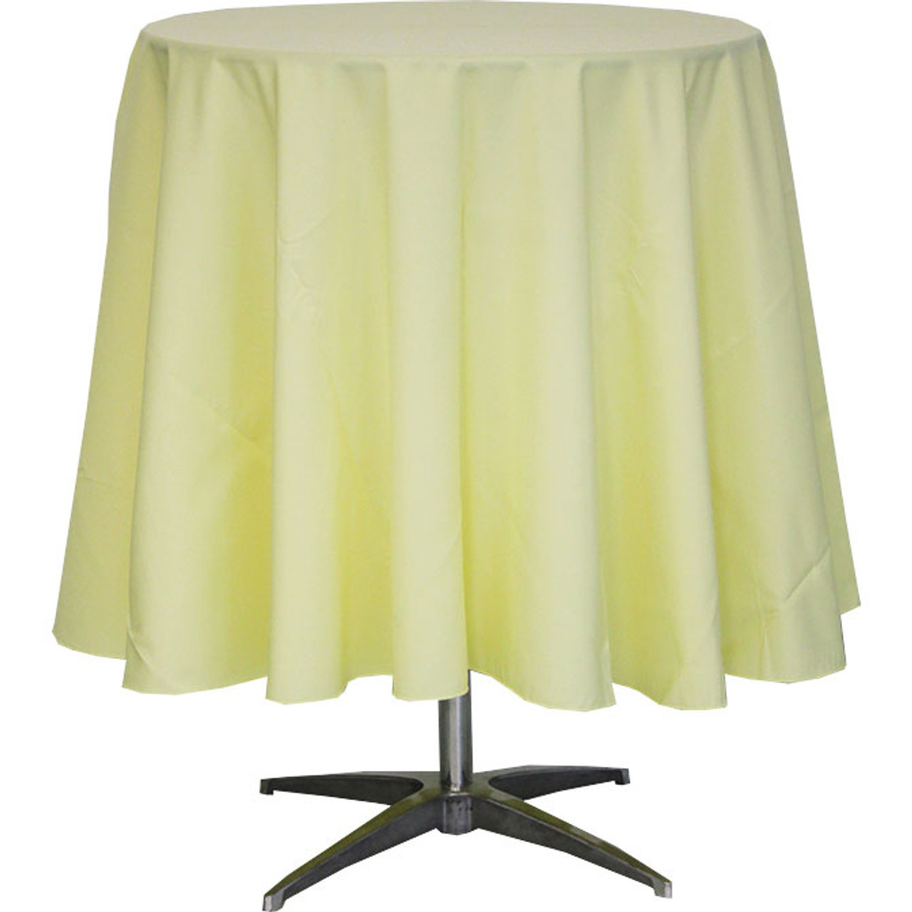 90'' Round Polyester Tablecloth