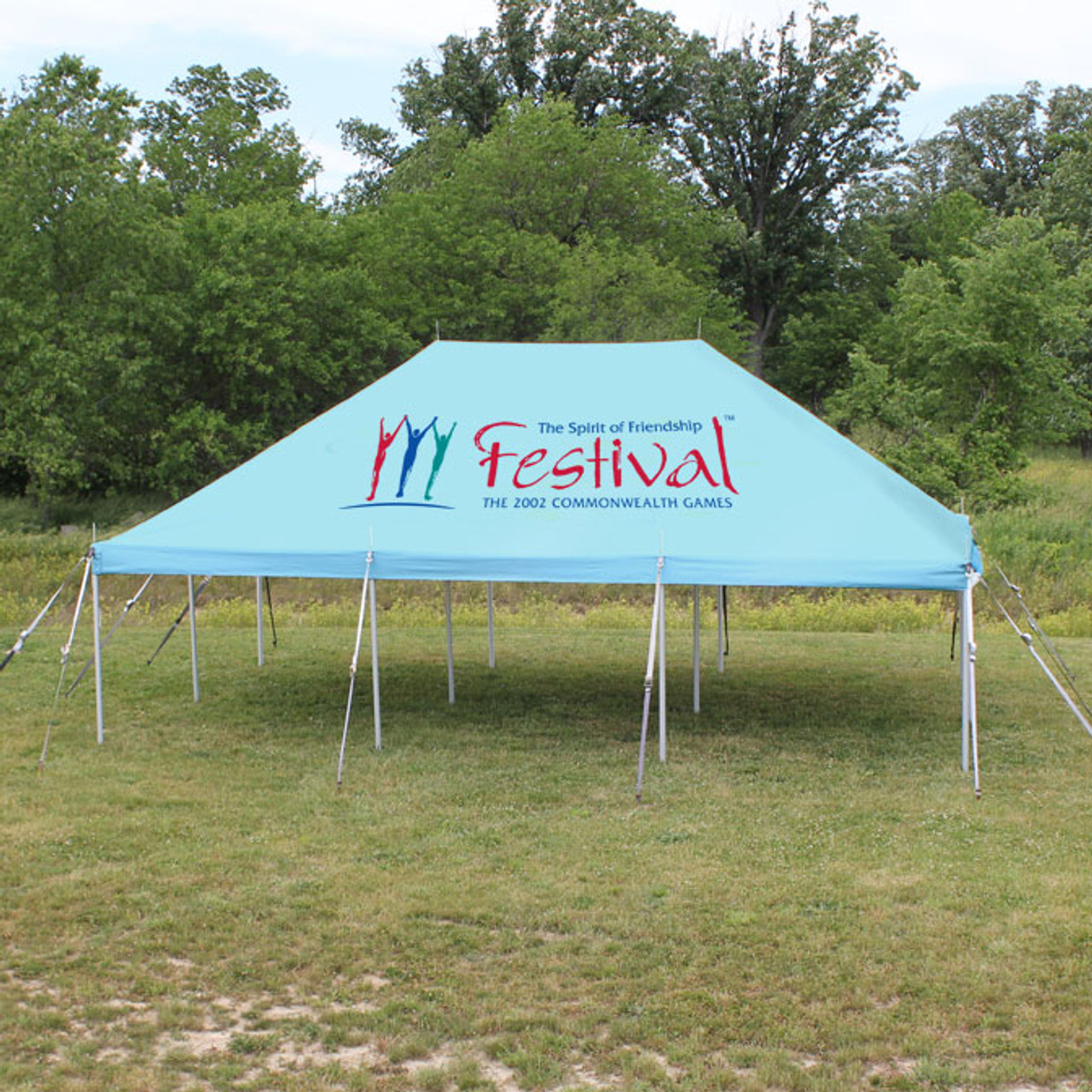 20' x 30' Classic Series Pole Tent Full Digital Print, Complete