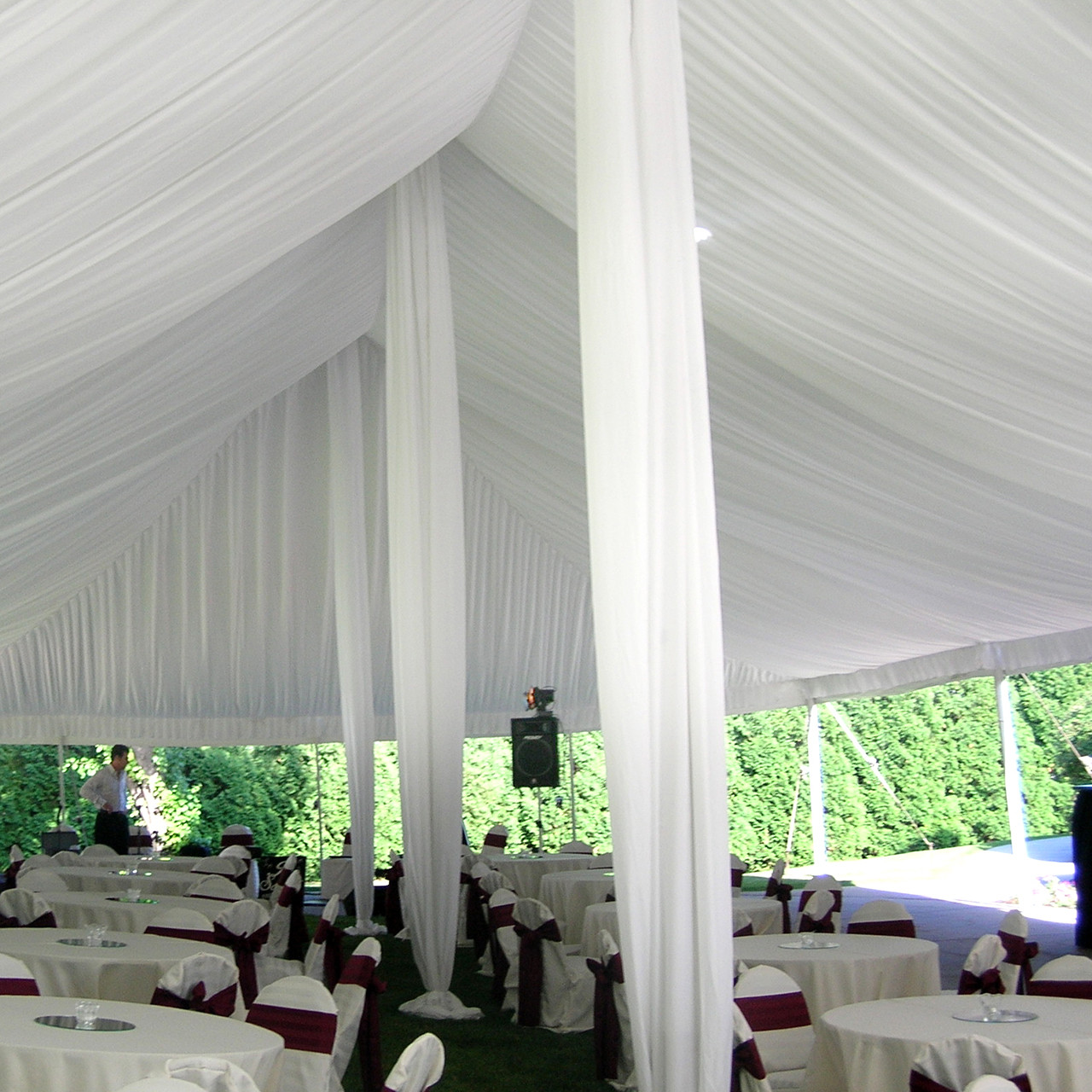 Center Pole Drape - 18'