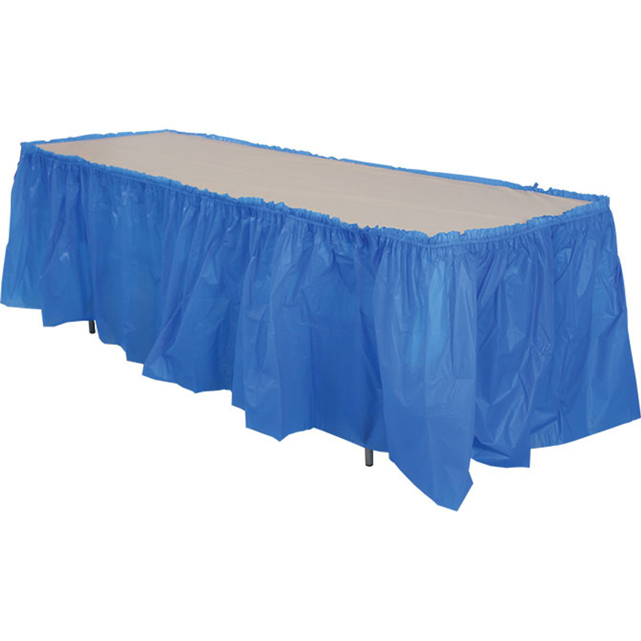 14'  Plastic Skirt - Navy Blue