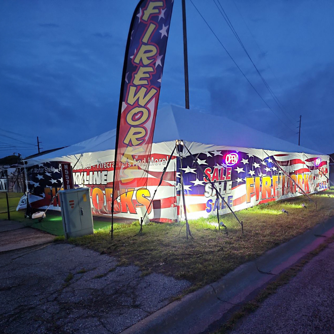 Fireworks Tents