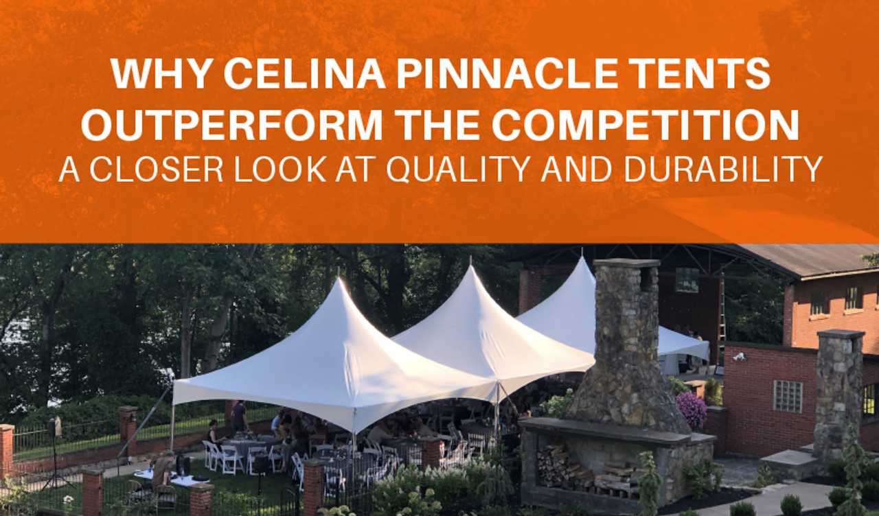 Why CELINA Pinnacle Tents Outperform the Competition: A Closer Look at Quality and Durability