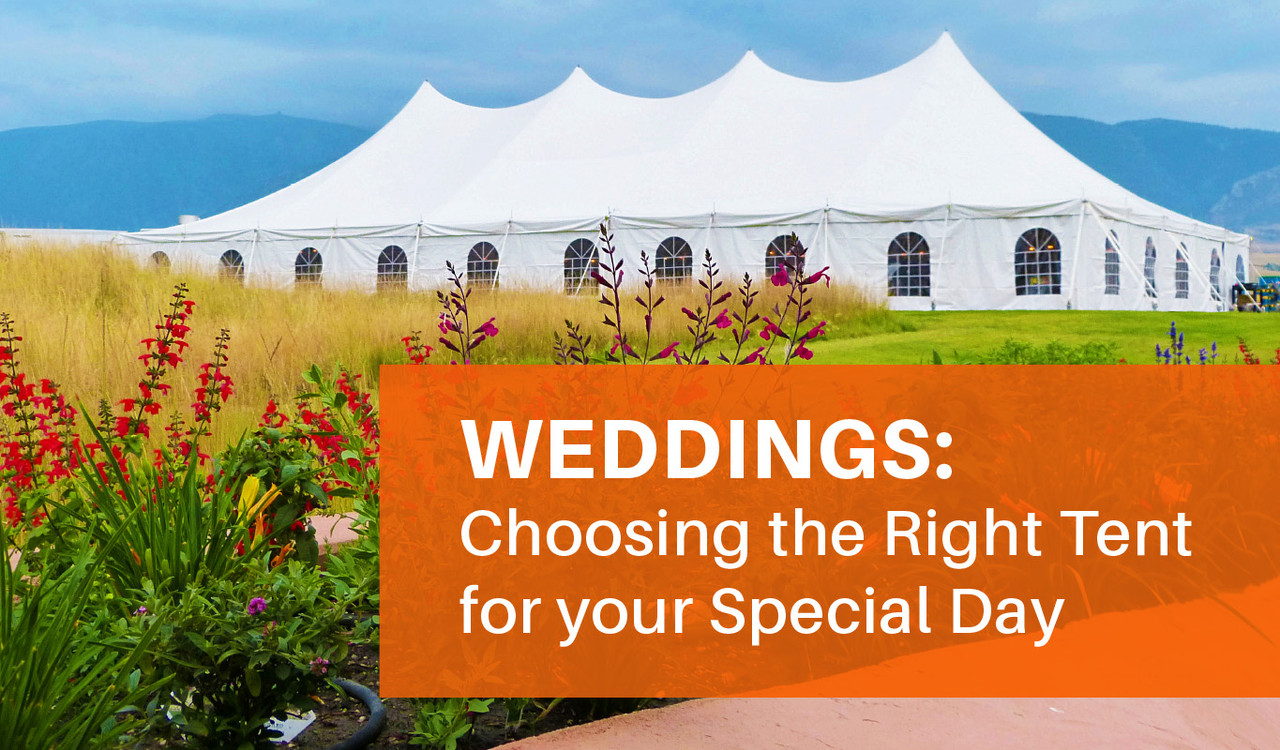 Weddings: Choosing the Right Tent for your Special Day