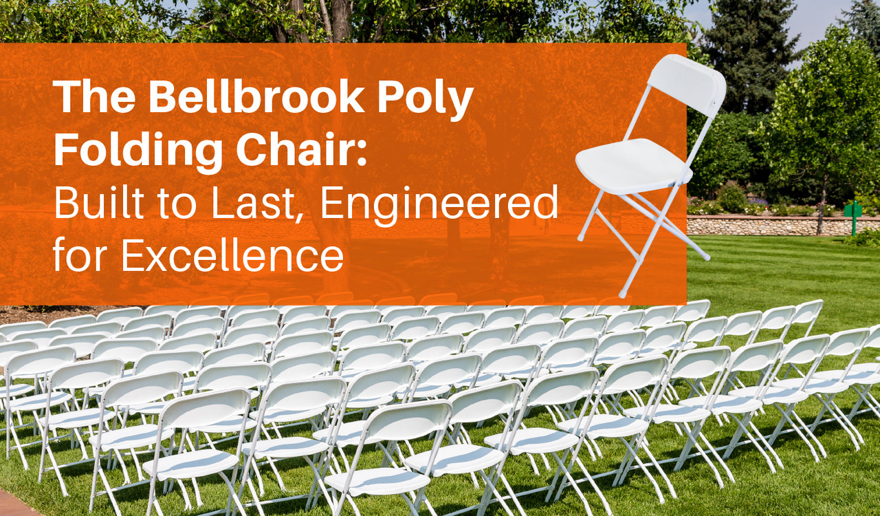 The Bellbrook Poly Folding Chair: Built to Last, Engineered for Excellence