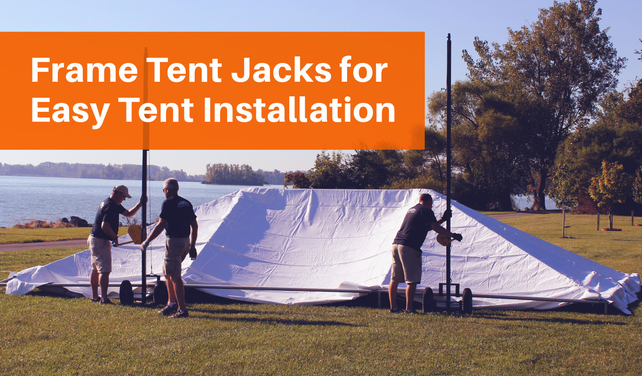Frame Tent Jacks for Easy Tent Installation