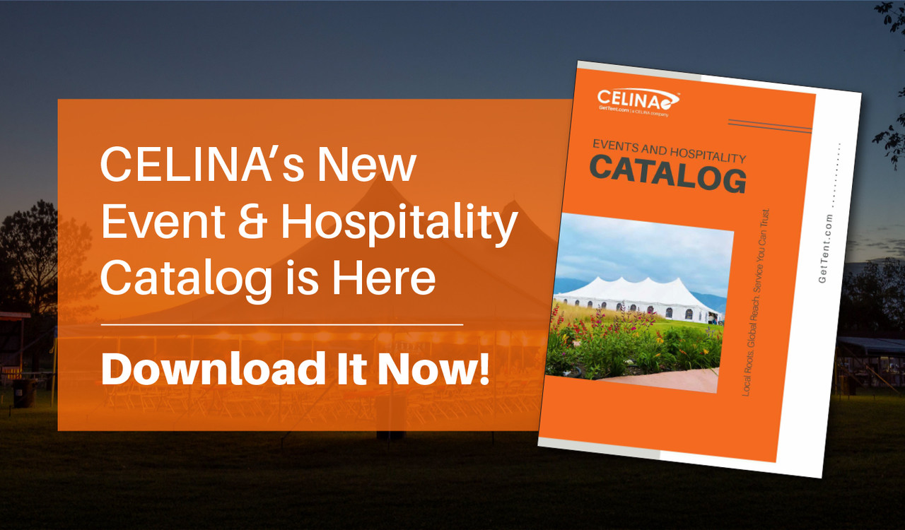 CELINA’s New Event & Hospitality Catalog is Here – Download It Now!
