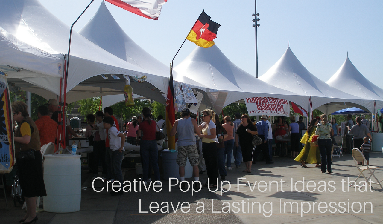 Creative Pop Up Event Ideas That Leave a Lasting Impression 