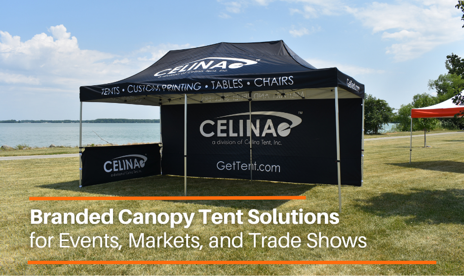 Branded Canopy Tent Solutions for Events, Markets, and Trade Shows