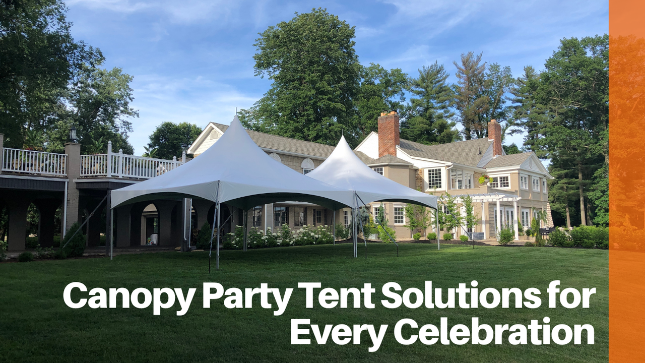 Canopy Party Tent Solutions for Every Celebration