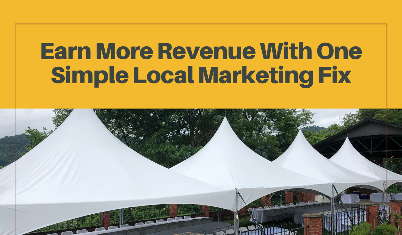 Earn More Revenue With One Simple Local Marketing Fix