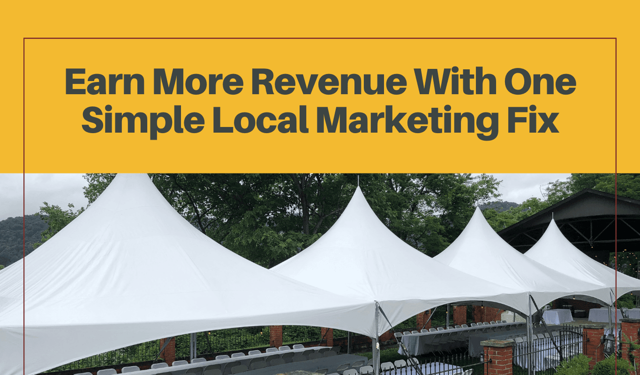 Earn More Revenue With One Simple Local Marketing Fix