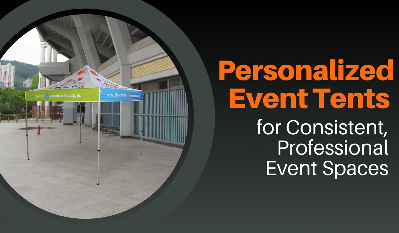 Personalized Event Tents for Consistent, Professional Event Spaces