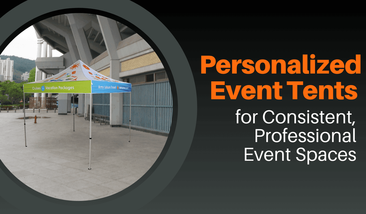 Personalized Event Tents for Consistent, Professional Event Spaces