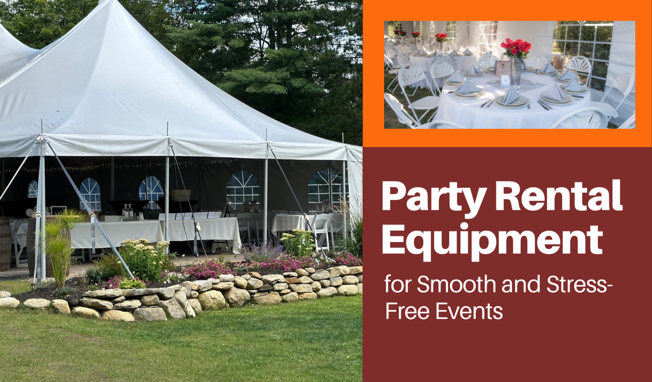 Party Rental Equipment for Smooth and Stress-Free Events