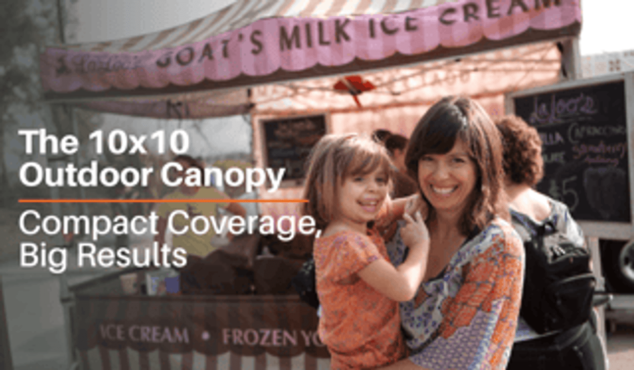  The 10x10 Outdoor Canopy: Compact Coverage, Big Results