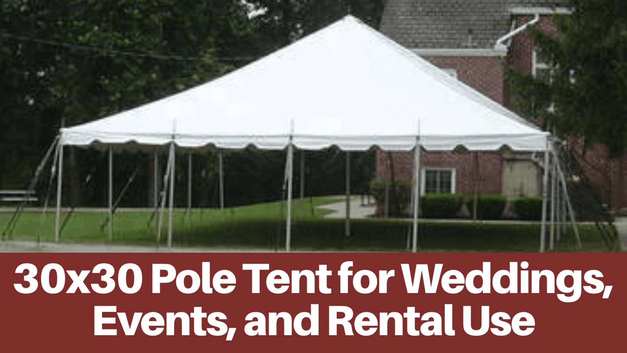 The 20x60 Pole Tent: Built for Scale, Structure, and Serious Gatherings