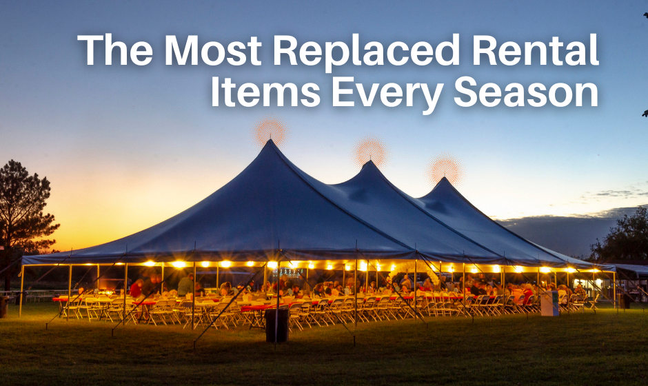 The Most Replaced Rental Items Every Season
