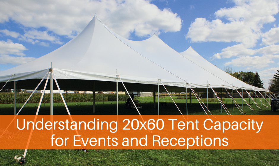 Understanding 20x60 Tent Capacity for Events and Receptions