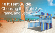 10 ft Tent Guide: Choosing the Right Size, Frame, and Setup