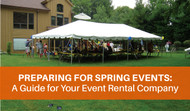 Preparing for Spring Events: A Guide for Your Event Rental Company