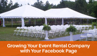 Growing Your Event Rental Company with Your Facebook Page