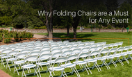 Why Party Folding Chairs Are a Must for Any Event 