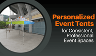 Personalized Event Tents for Consistent, Professional Event Spaces