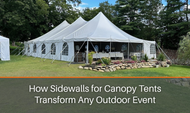 How Sidewalls for Canopy Tents Transform Any Outdoor Event
