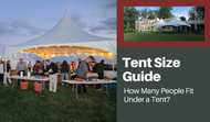 Tent Size Guide: How Many People Fit Under a Tent?
