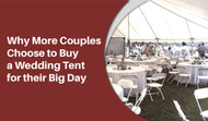 Why More Couples Choose to Buy a Wedding Tent for Their Big Day