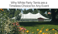 Why White Party Tents Are a Timeless Choice for Any Event