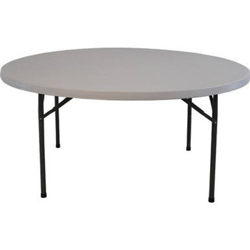 63" Round Resin Table