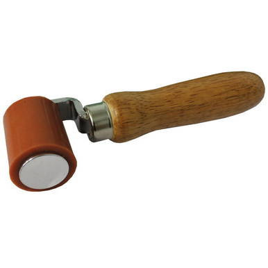 Hand Held Heat Sealer Kit, compact plastic and metal heat sealer with wooden handle for resealing plastic bags.