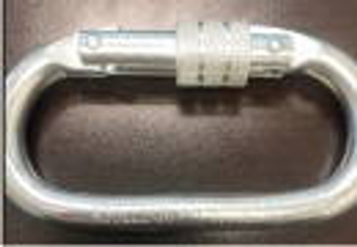 Oval Carabiner - EN326 Steel, Galvanized-product-main_image -product-main_image