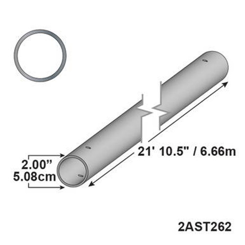 21' 10.5" - Aluminum Single Tubing 21' 10.5" - Aluminum Single Tubing