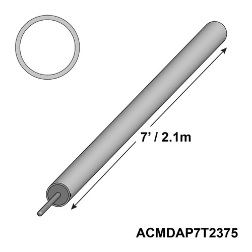 7' Medium Duty Al. Pole Top-product-main_image -product-main_image