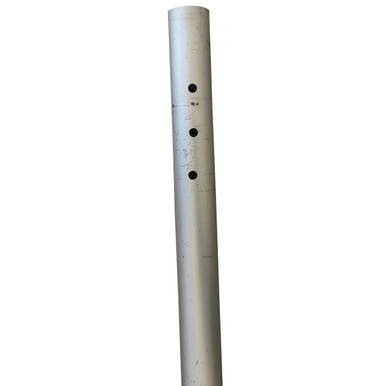 10' Pinnacle Mast Top, white cylindrical marine mast top with multiple mounting holes for rigging or equipment attachment.