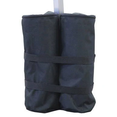 Fast Shade Sandbag, navy blue sandbag with handles used for flood control and erosion prevention.