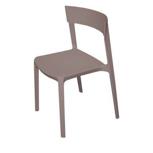 Beige Bedford Modern Side Chair