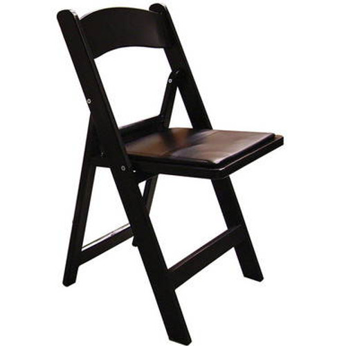 Black Oxford Chair Pad Black Oxford Chair Pad