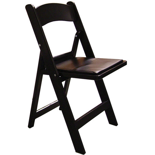 Black Oxford Chair Pad