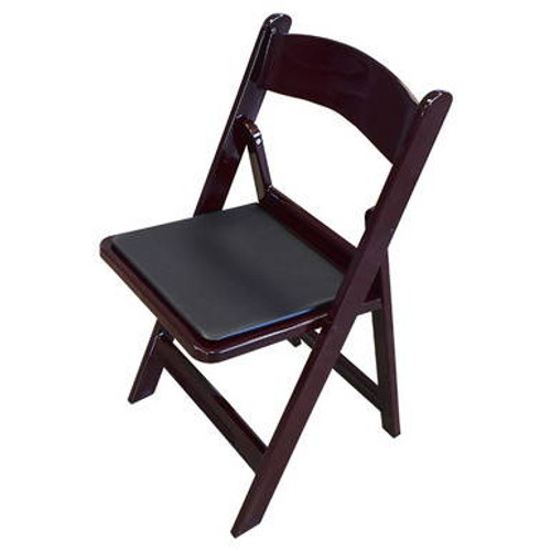 Oxford Mahogany Resin Chair