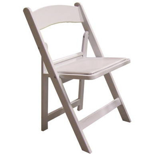 White Oxford Chair Pad White Oxford Chair Pad