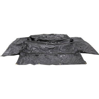 7' x 7' x 7' Coil Tarp for Cargo & Equipment