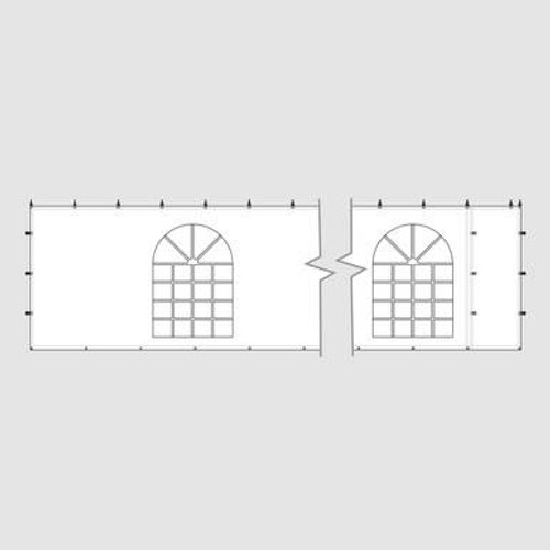 7' x 30' Cathedral Window Sidewall 7' x 30' Cathedral Window Sidewall