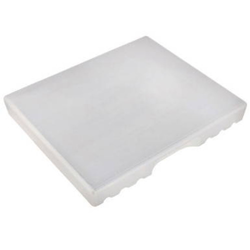 Fill \'N Chill white table insert creates a level surface for items to be displayed above ice.