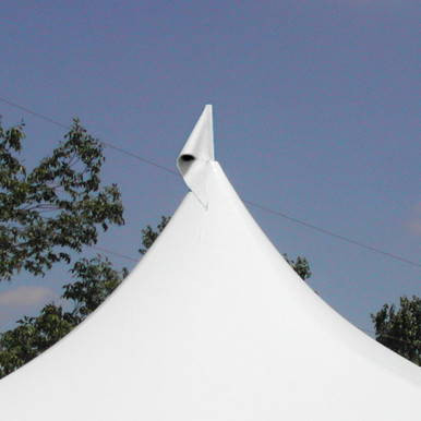 Red 12'' x 27'' Pole Flag